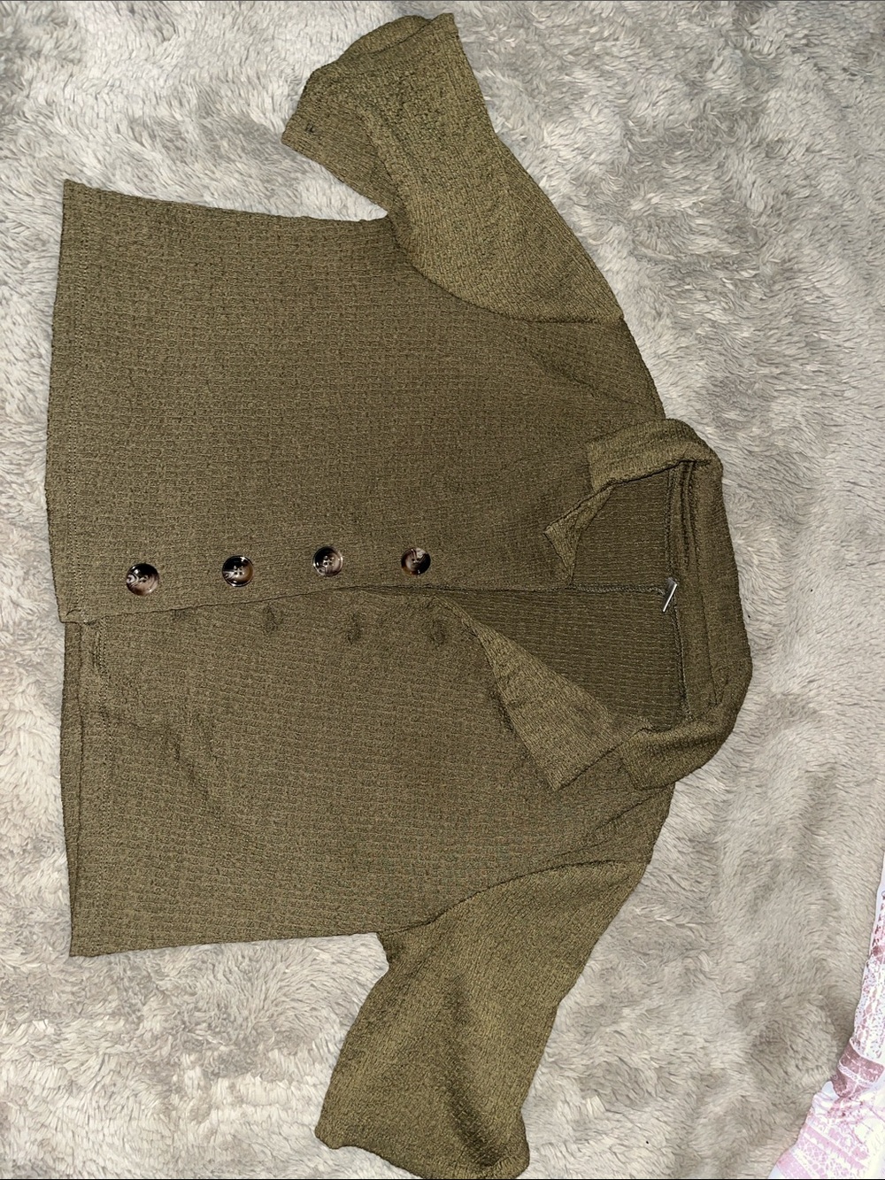 Olive Crop Top